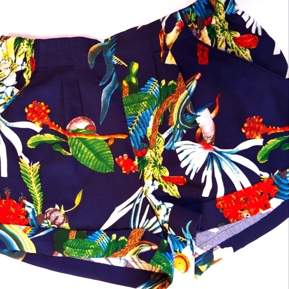 Philosophy Tropical Floral Shorts Pockets L